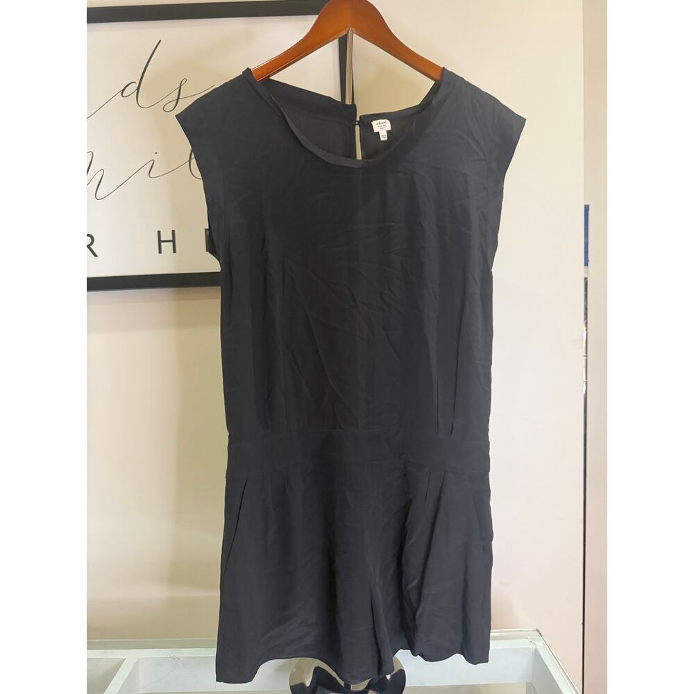 Wilfred 100% Silk Open Back Romper-Size 4